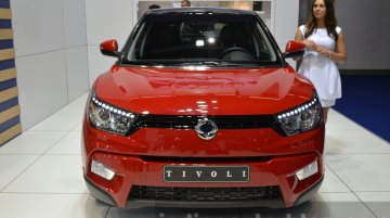Ssangyong Tivoli diesel at the 2015 IAA