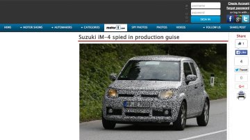 Production Suzuki iM-4 mini SUV spied testing for the first time - Report