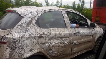 Tata Kite hatchback spotted on test - Spied