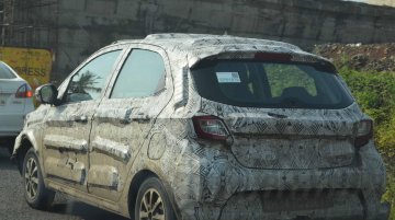 Tata Kite hatchback spied, wears 175/65 R14 Bridgestone tyres - Report