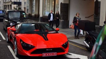 DC Avanti spotted in London with Indian plates - Video