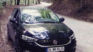 Fiat Egea (Fiat Aegea production model) spotted in the wild without disguise - Spied