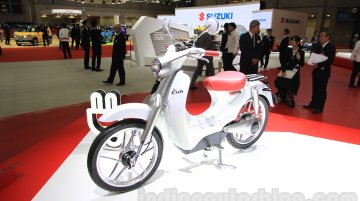 Honda EV-Cub Concept, Honda Super Cub Concept - 2015 Tokyo Live