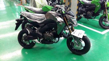 Kawasaki Z125 emerges online, could debut on October 25 - Spied