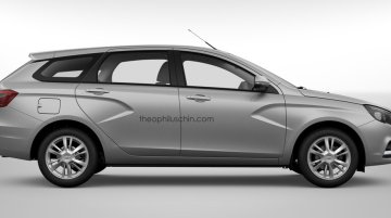 Lada Vesta station wagon to be introduced after Vesta sedan - Rendering