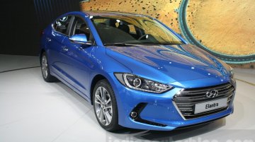 India-bound 2016 Hyundai Elantra - 2015 Dubai Live