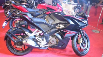 Bajaj Pulsar RS200 'Demon Black' showcased at APS 2015 - In Images