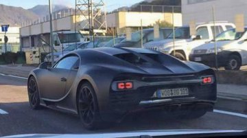 Bugatti Chiron spied