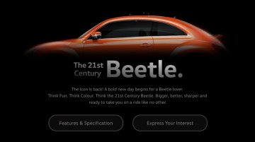 VW India teases Beetle, bookings open at INR 1 Lakh - IAB Report