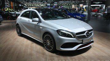 India-bound Mercedes A-Class facelift & Mercedes GLC - 2015 Dubai Motor Show Live