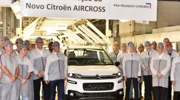 2016 Citroen Aircross (facelift) unveiled in Brazil, production commences - IAB Report