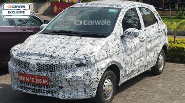 Tata Kite hatchback - Spyshot Gallery