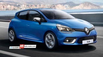 2016 Renault Clio (facelift) to debut at 2016 Geneva Motor Show - Rendering