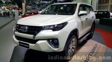 India-bound 2016 Toyota Fortuner showcased at Thailand Motor Expo - In Images