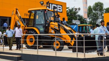 JCB at the EXCON 2015