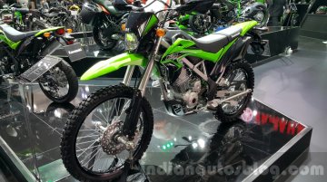 Kawasaki D-Tracker 150, Kawasaki KLX 150BF shown at 2015 Thai Motor Expo - IAB Report