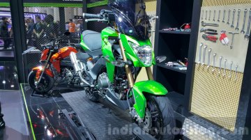 Kawasaki Z125 Pro showcased at 2015 Thailand Motor Expo - IAB Report