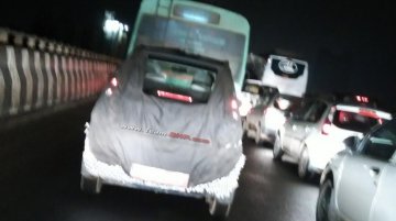 Mahindra e2o 4-door version spotted for the first time - Spied