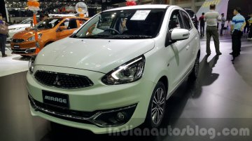 Mitsubishi Mirage facelift showcased at 2015 Thai Motor Expo - IAB Report