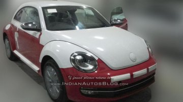 New VW Beetle starts arriving at Indian dealerships ahead of launch - Spied