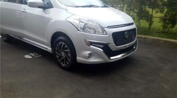 Suzuki Ertiga Dreza spotted in the wild - Spied