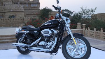 2016 Harley Davidson Sportster 1200 Custom launched in India - IAB Report