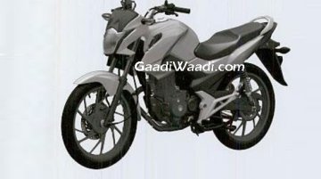 Patent image of a new Honda 160 cc motorcycle leaked - Report [Update]