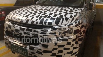 Chevrolet Trailblazer facelift spotted up close - Spied