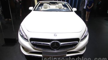 Mercedes S-Class Cabriolet at Auto Expo 2016