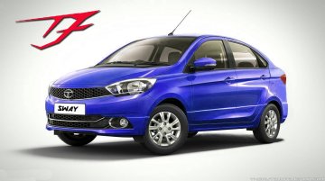 Tata Zica-based sedan - Rendering