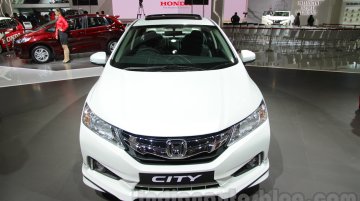 2016 Honda City Black interior with accessories at Auto Expo 2016