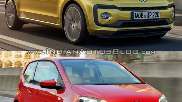 2016 VW Up! (facelift) vs pre-facelift model - Old vs. New