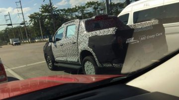 2016 Chevrolet Colorado (Facelift) spotted testing - Thailand