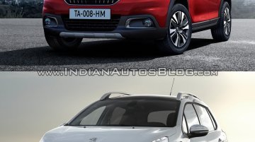 2016 Peugeot 2008 (facelift) vs older model – Old vs. New