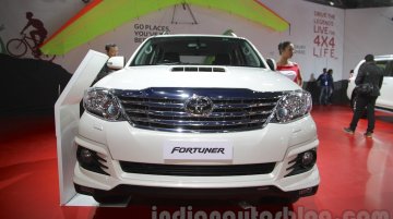 Toyota Fortuner TRD Sportivo Platinum at the Auto Expo 2016