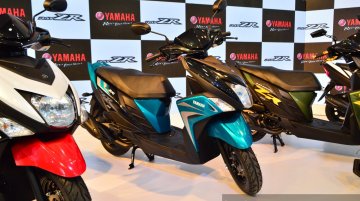 Yamaha Cygnus Ray-ZR at Auto Expo 2016