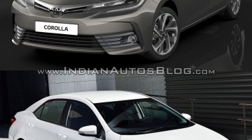 2013 Toyota Corolla vs. 2017 Toyota Corolla (facelift)