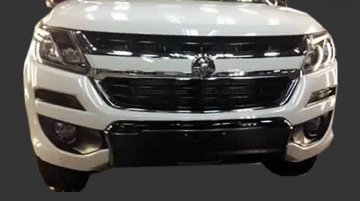 2016 Holden Colorado (facelift) front-end revealed – Spied