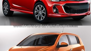 2017 Chevrolet Sonic (facelift) vs Older model - Old vs New