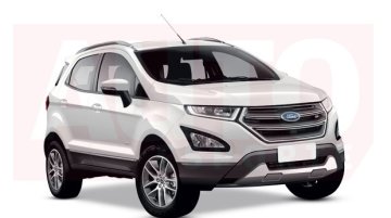 Ford EcoSport facelift - Image Gallery (Renderings)