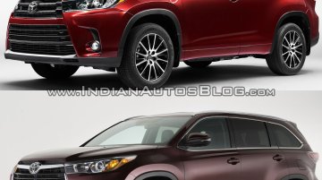 2017 Toyota Highlander vs 2014 Toyota Highlander - In Images