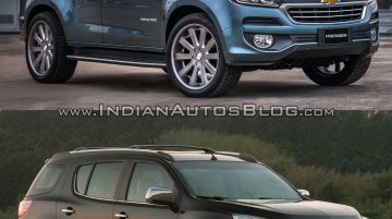 Chevrolet Trailblazer Premier (facelift) vs older model - Old vs New