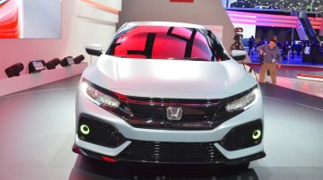 Honda Civic Hatchback Prototype at the 2016 Geneva Motor Show