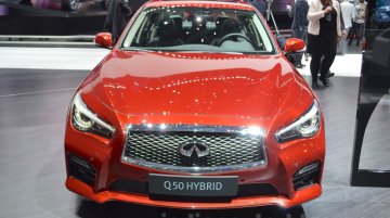 Infiniti Q50 at the 2016 Geneva Motor Show