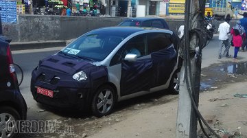 Kia Venga spied testing in Chennai