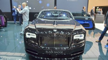 Rolls-Royce Wraith Black Badge Edition at 2016 Geneva Motor Show