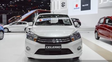 Suzuki (Maruti) Celerio with body kit at the 2016 BIMS