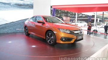 2016 Honda Civic at Auto China 2016