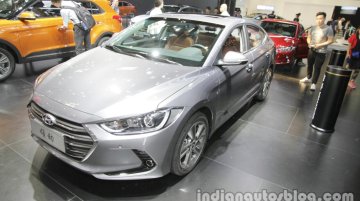 2016 2016 Hyundai Elantra at Auto China 2016