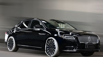 2017 Lincoln Continental spied undisguised in China